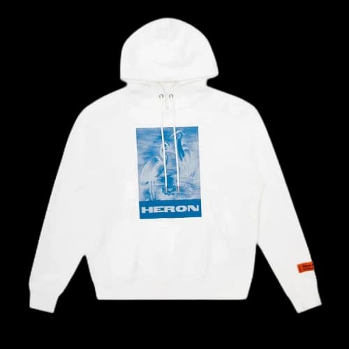 Heron Preston Halo Herons Hoodie White/Blue
