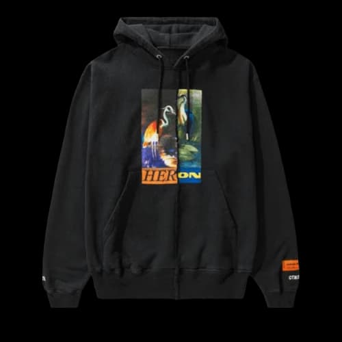 Heron Preston CTNMB Sport Hoodie 'Green/White'