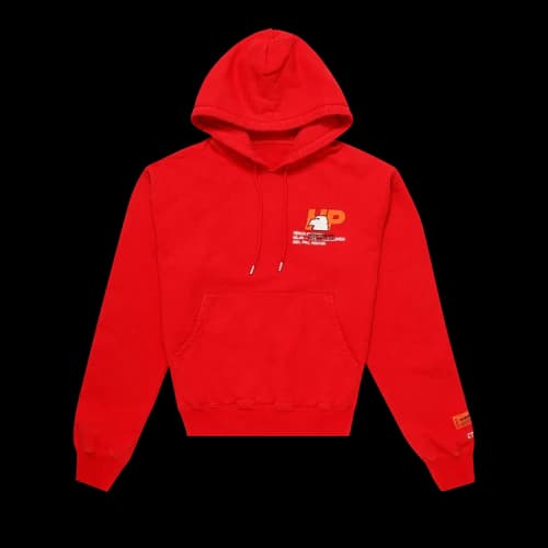 Heron Preston Eagle Hoodie 'Red'
