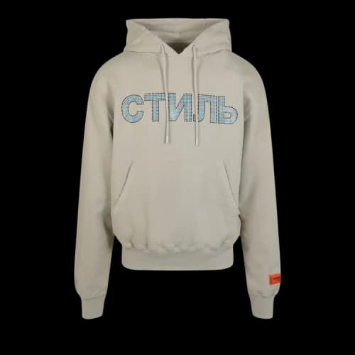Heron Preston CTNMB Strass Hoodie 'Grey'