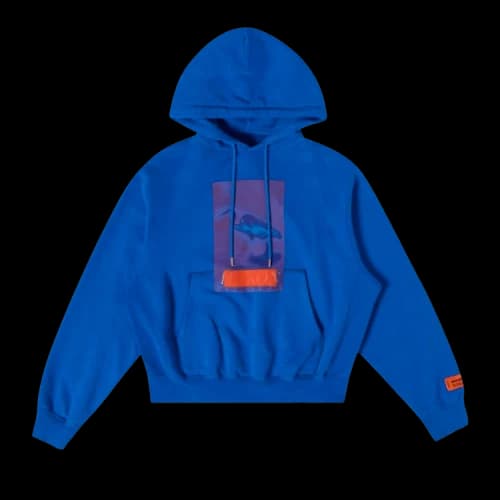 Heron Preston Heron Censored Hoodie 'Blue/Navy Blue'