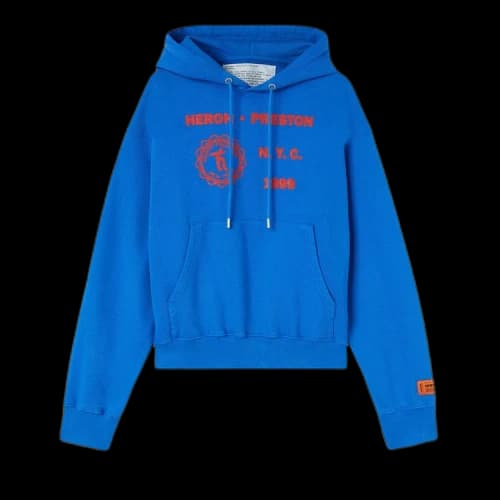 Heron Preston HP Promo Only Hoodie 'Blue/Red'