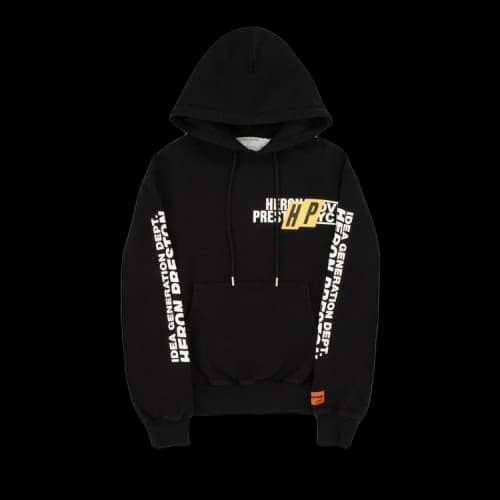 Heron Preston HP Real Estate Hoodie 'Black/White'