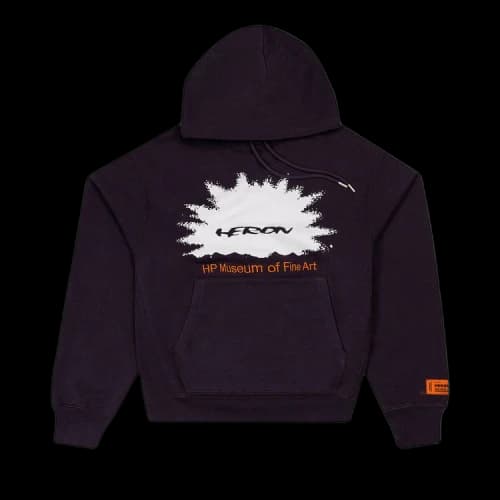 Heron Preston Museum Hoodie 'Purple/Orange'