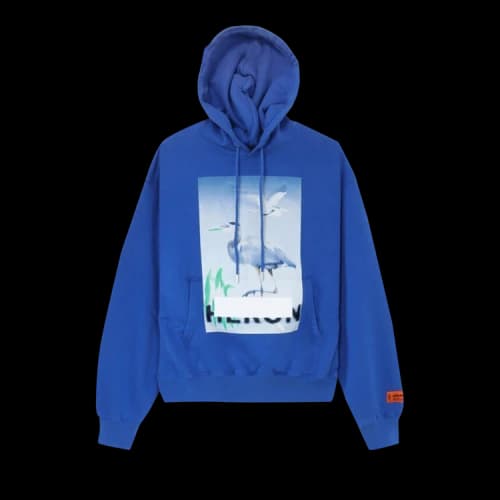 HERON PRESTON Censored Heron Hoodie 'Blue'