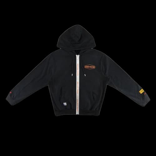 Heron Preston Zip Hoodie 'Black'