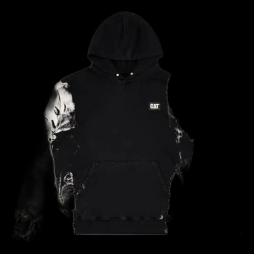 HERON PRESTON x Caterpillar Hoodie 'Phantom White'