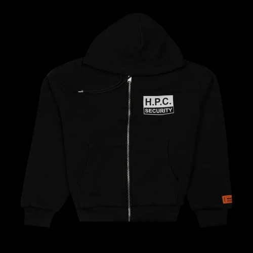 Heron Preston H.P.C Security Hoodie 'Black/White'