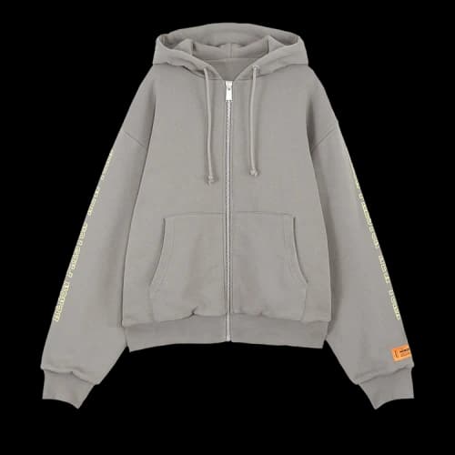 Heron Preston Sponsor Oversized Hoodie 'Grey'