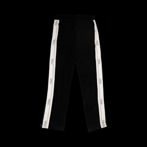 Heron Preston Velvet Side Tape Track Pants 'Black'