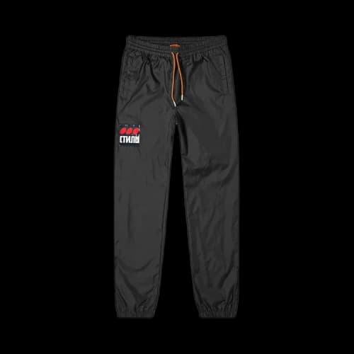 Heron CTNMB Nylon Pant 'Black'