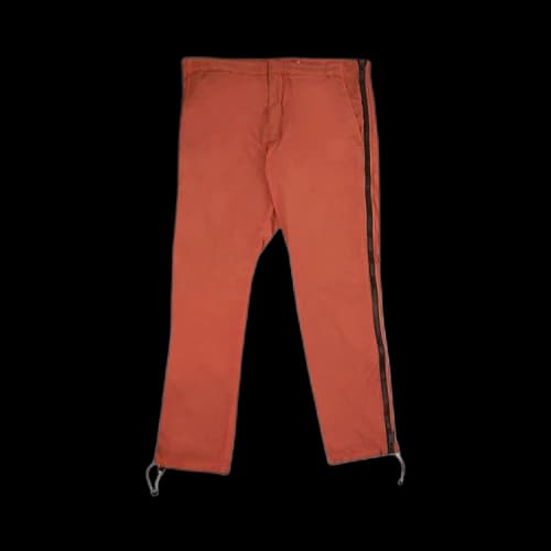 Heron Preston Side Zipper Pants 'Orange'