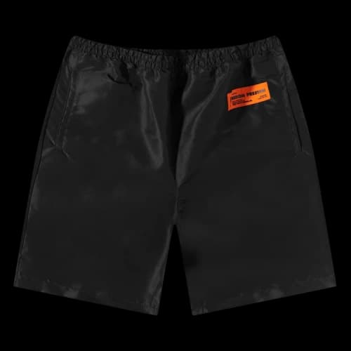 HERON PRESTON Ex-Ray Nylon Shorts 'Black'