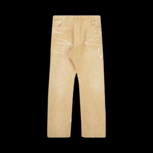 Heron Preston Powder Wash Hammer Pants 'Tobacco Brown'
