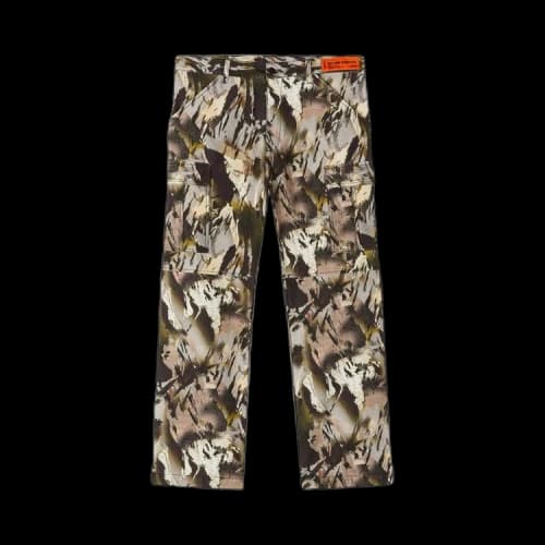 Heron Preston Camo Cargo Pocket Baggy Pant 'Camo Green'