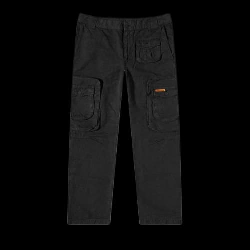 Heron Preston Canvas Cargo Pants 'Black'