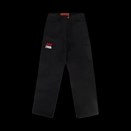 Heron Preston Dot Patch Cargo Pants 'Black'