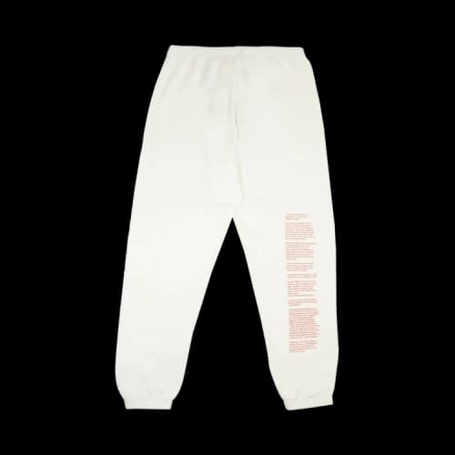 Heron Preston NASA Print Sweatpants 'White'