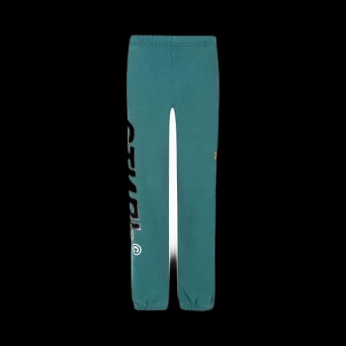 Heron Preston CTNMB Logo Sweatpants 'Petrol/White'