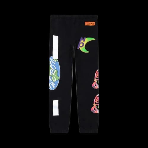 Heron Preston Plain Sweatpants 'Black/Blue'