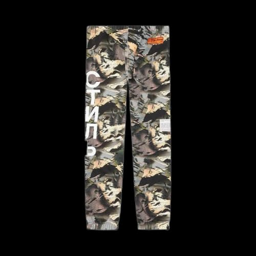 Heron Preston Plain Sweatpants 'Camouflage Green'
