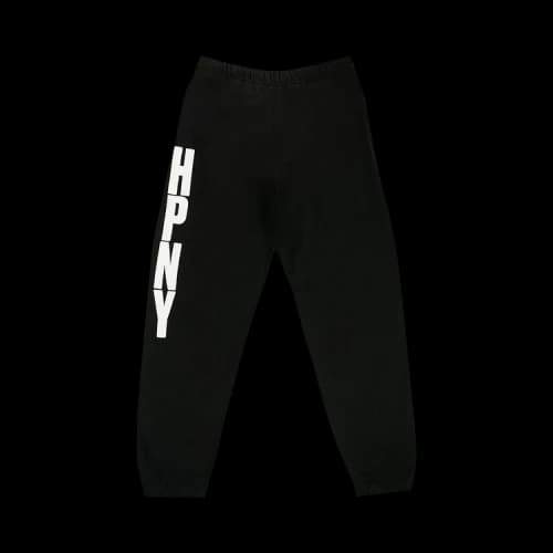 HERON PRESTON SS23 HPNY Sweat Pants 'Black White'