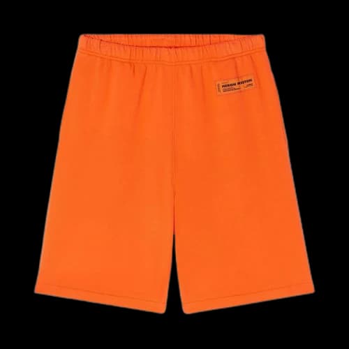 Heron Preston Logo Recycled Sweatshorts 'Orange'