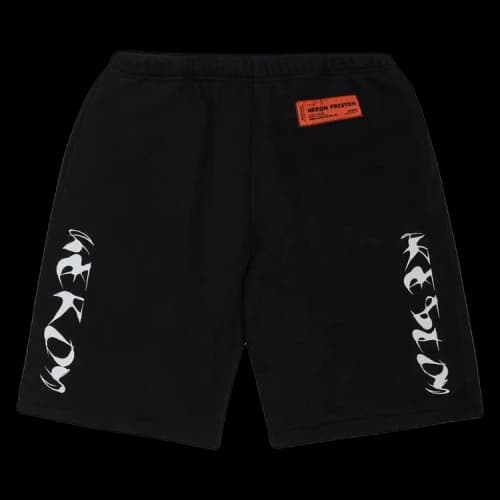 Heron Preston HP Brushed Sweatshorts 'Black/White'