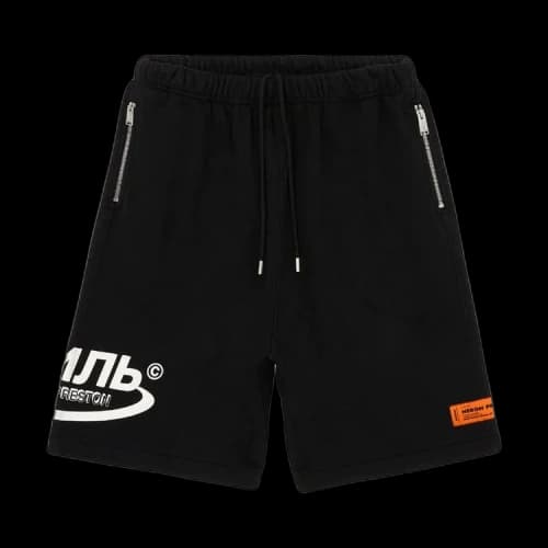 Heron Preston CTNMB Logo Sweatshorts 'Black/White'
