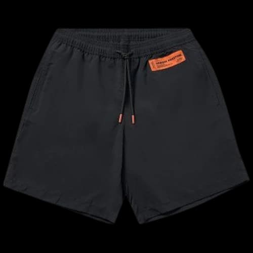 HERON PRESTON Ex-Ray Heron Nylon Shorts 'Black White'