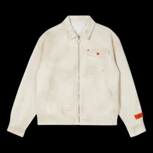 Heron Preston Code 8000 Jacket 'Grey/White'
