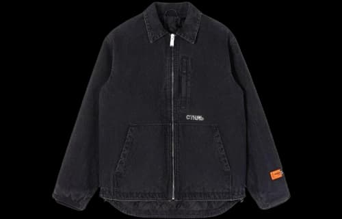 Heron Preston Canvas Jacket 'Black'