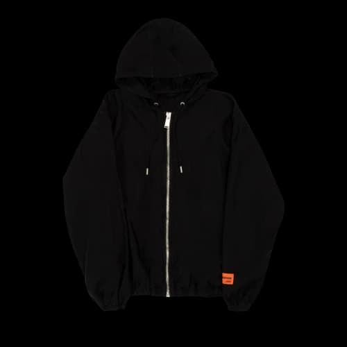 Heron Preston Tape Washed Nylon Windbreaker 'Black'