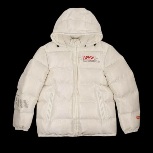 Heron Preston x NASA Space Jacket Off White