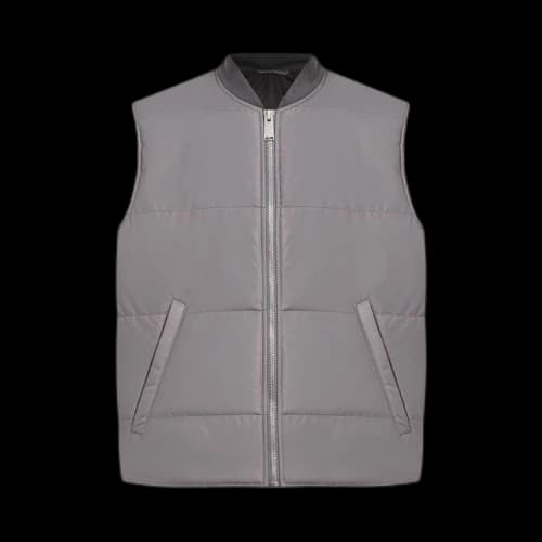 Heron Preston Ex-Ray Nylon Zip Vest 'Grey'