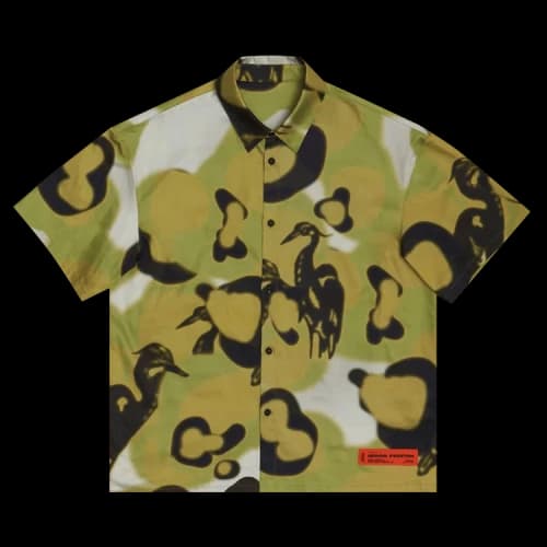 Heron Preston Bowling Shirt 'Green'