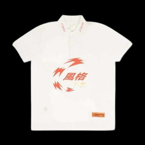Heron Preston Bird Polo Shirt 'White'