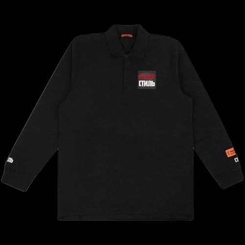 Heron Preston CTNMB Polo Shirt 'Black'