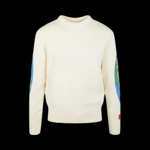 Heron Preston Graphic Print Sweatshirt 'Off White'