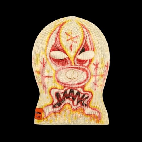 Heron Preston x Kenny Scharf Balaclava 'White/Pink'