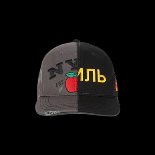 Heron Preston Turist Split Hat 'Black/Yellow'