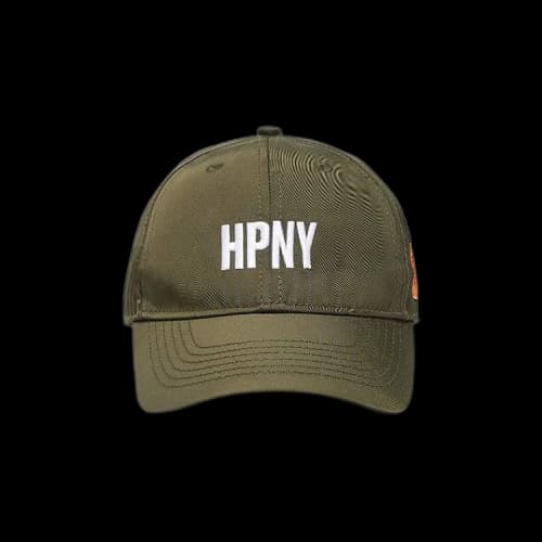Heron Preston Embroidered Nylon Cap 'Dark Olive'