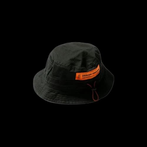 Heron Preston Twill Bucket Hat 'Black'