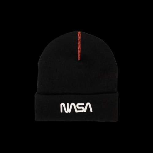 Heron Preston Nasa Beanie 'Black/White'