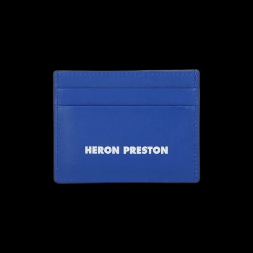Heron Preston Tape Card Holder Wallet 'Blue'