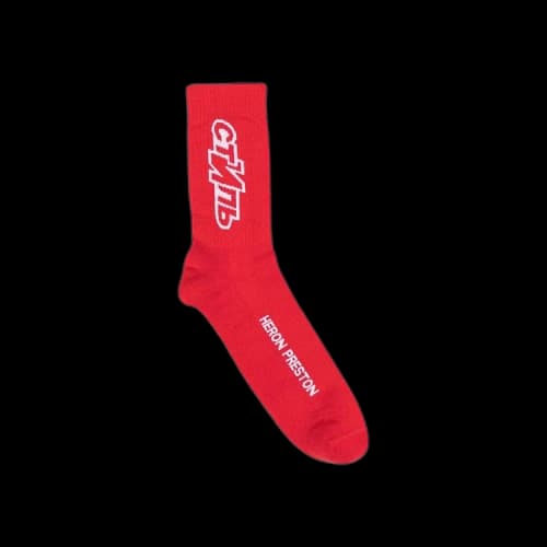 Heron Preston CTNMB Sport Socks 'Red'