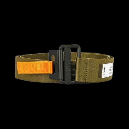 Heron Preston Tape Belt 'Dark Olive'