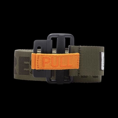 Heron Preston HP Tape Belt Classic Buckle 'Green/Black'