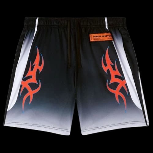 Heron Preston Dry Fit Shorts 'Black/Red'