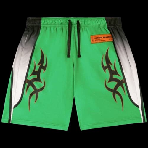 Heron Preston Dry Fit Shorts 'Green/Black'
